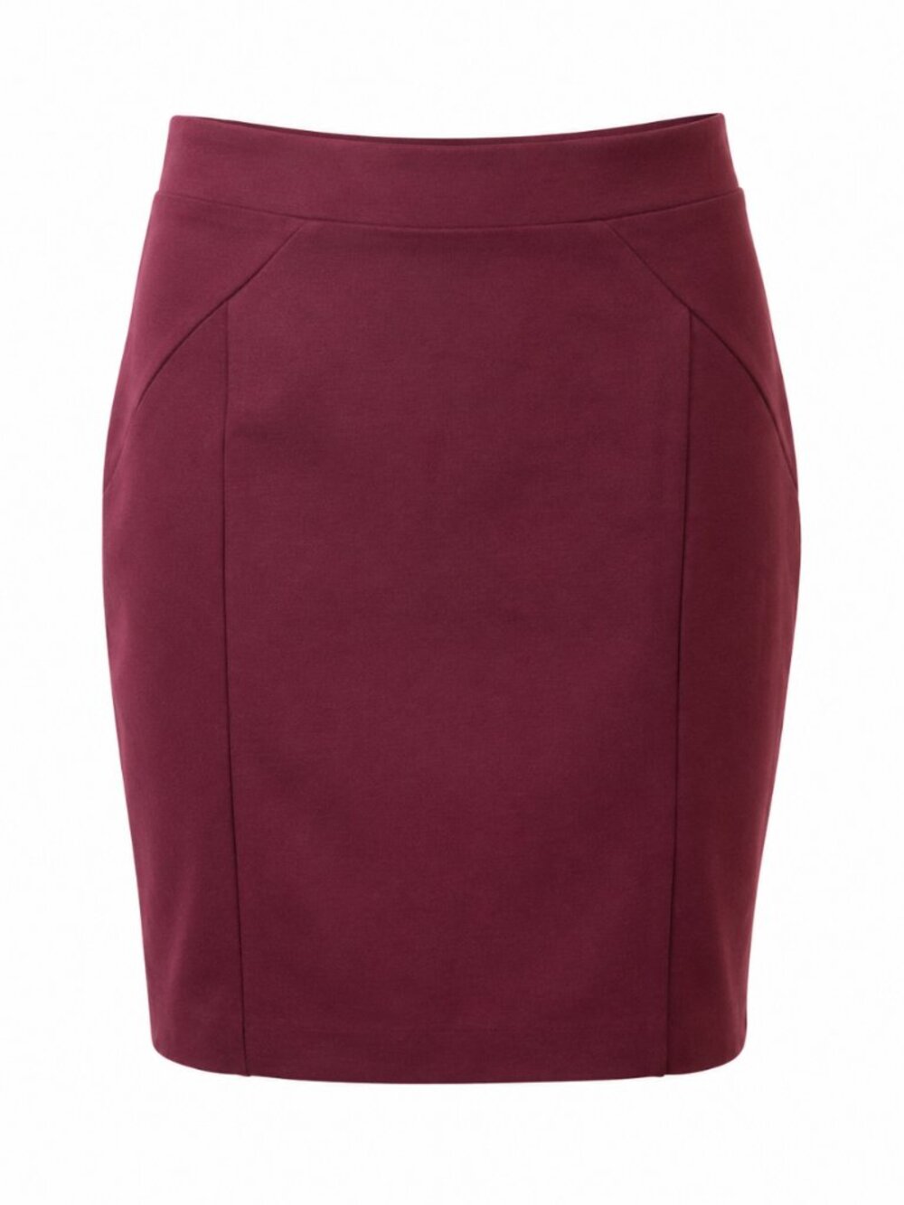 🦋 2/30 Mario Serrani Burgundy Pencil Skirt M